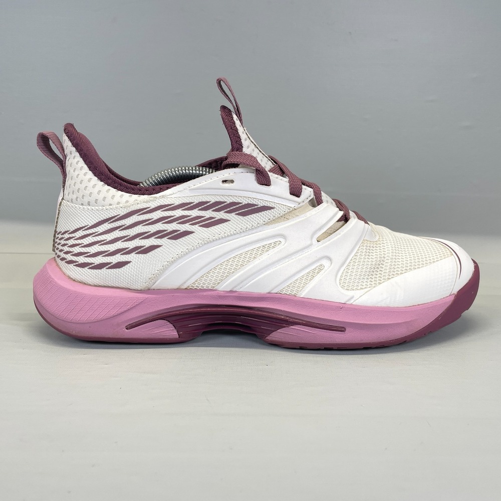 K-Swiss Speedtrac Tennis Shoes Womens Size 9 White Purple Athletic Sneakers